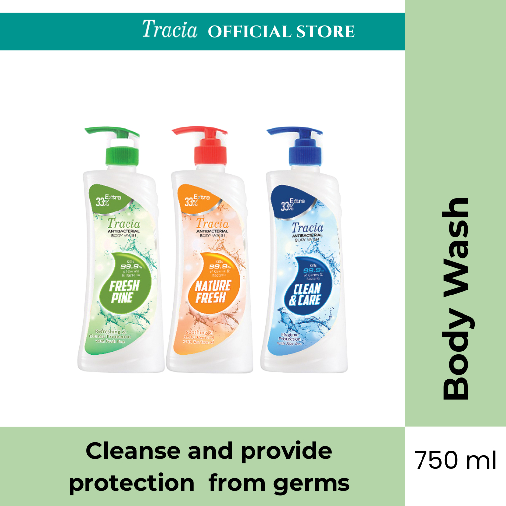 Tracia Antibacterial Body Wash (850ml) | Shopee Malaysia