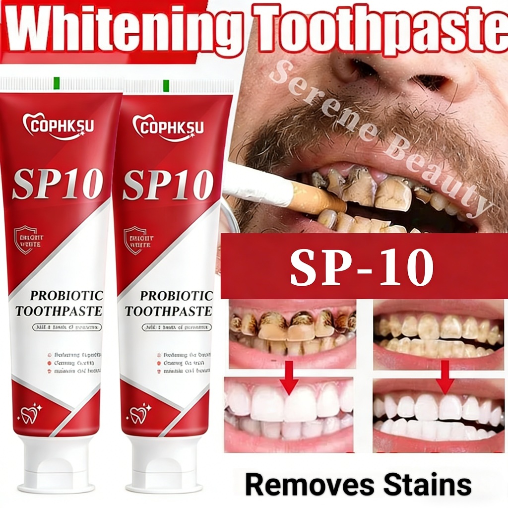 SP10 Whitening Toothpaste 120g Probiotic Caries Toothpaste Fresh Breath ...