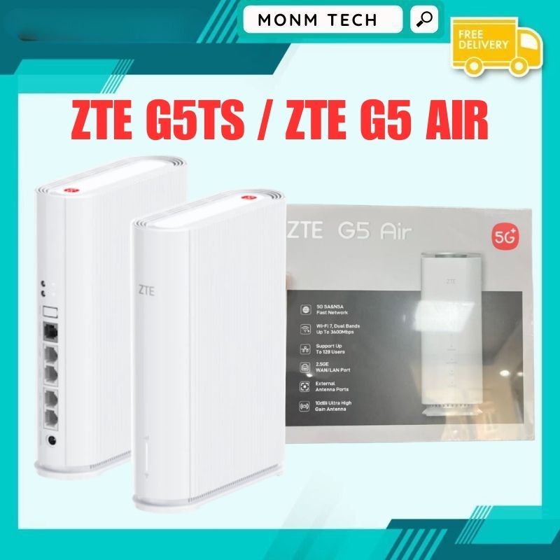 ZTE G5 Max (MC7530) CPE Esterno 5G – Router Outdoor Con POE, Antenne 4x4 MIMO E Velocità Fino A 4,29 Gbps