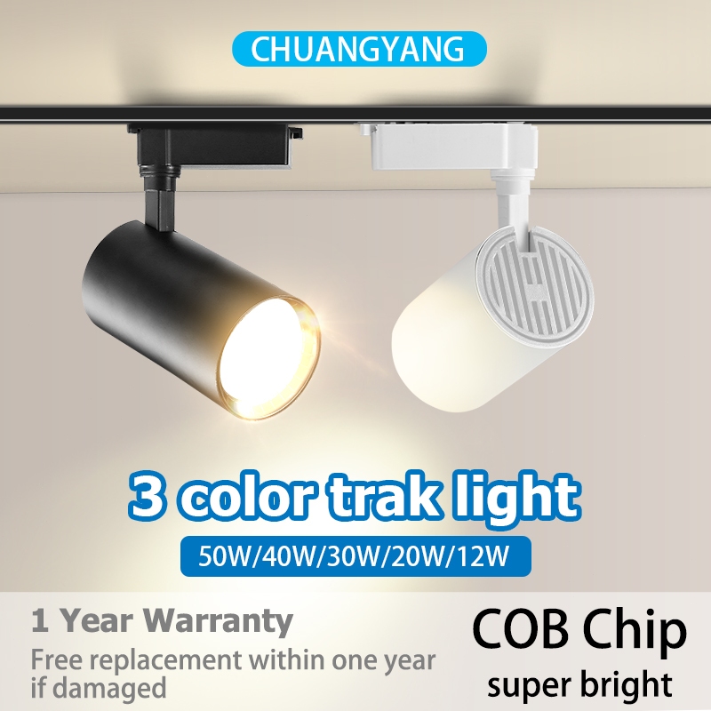 LED Track Light Track Light Rail Lampu Track Light 3 Colour Memory ...
