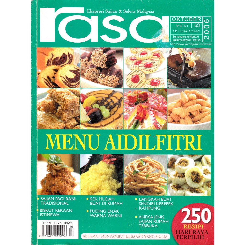 PRELOVED MAJALAH RASA EDISI BUMPER DAN EDISI KHAS | Shopee Malaysia