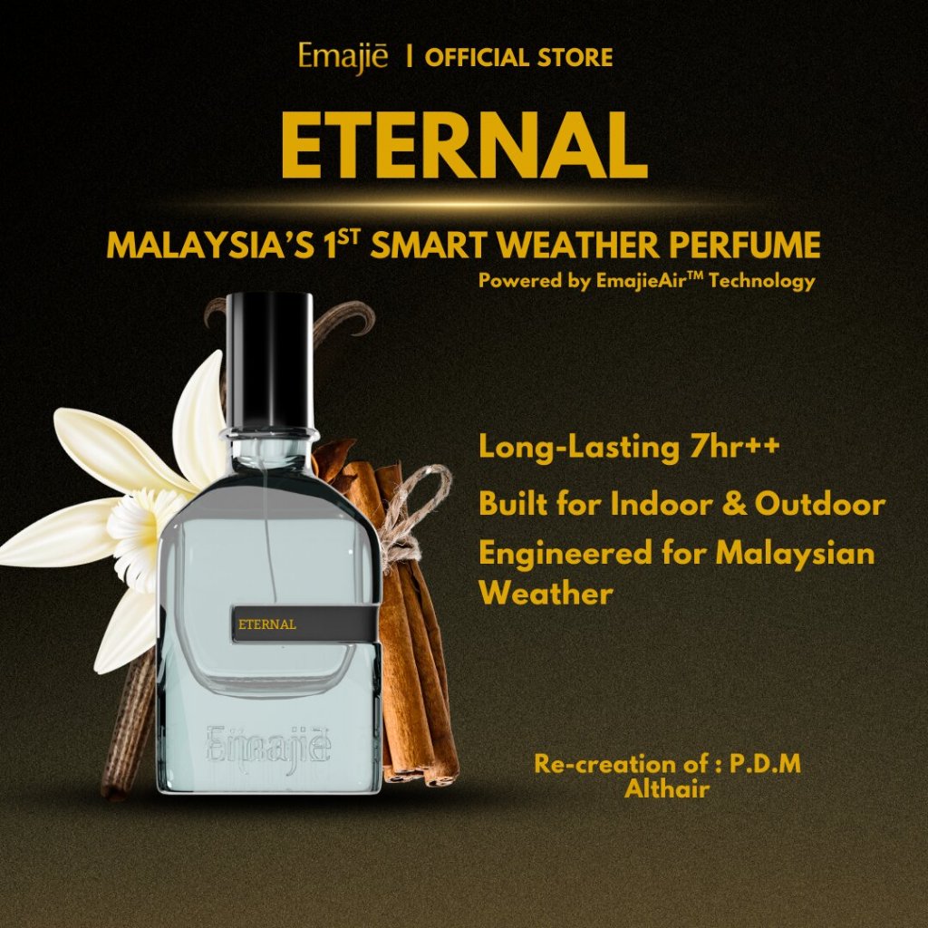 EMAJIE ETERNAL Perfume for Men 30ml Long Lasting Muslim Friendly ...