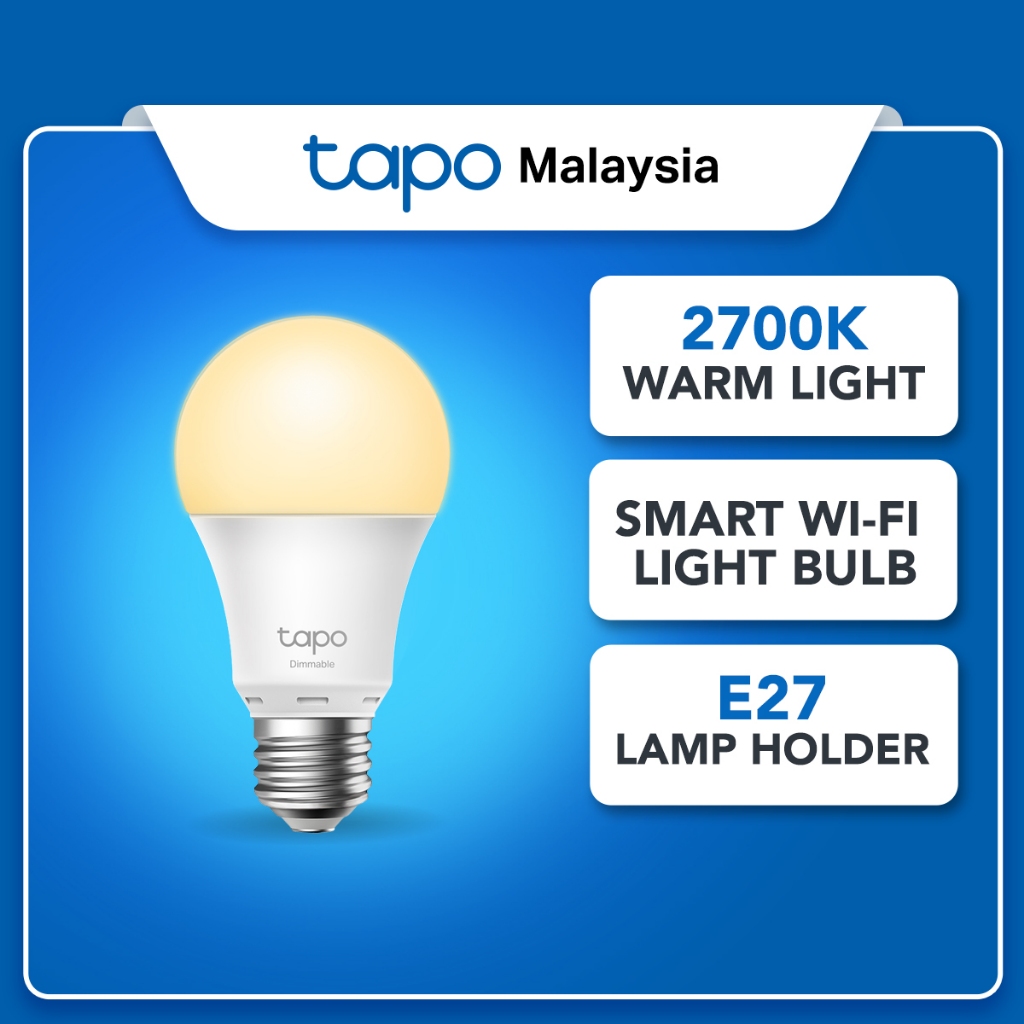 TP-Link Smart Dimmable LED Smart Light Tapo L510E | Shopee Malaysia