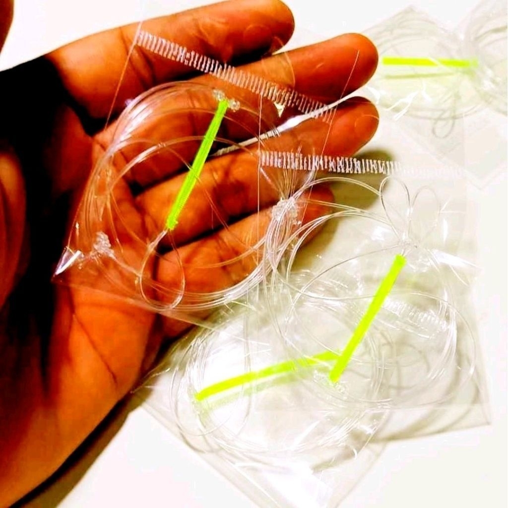 60LB HANDMADE PERAMBUT PANCING TKNOT CLEAR FISHING RIGS SESUAI UNTUK ...