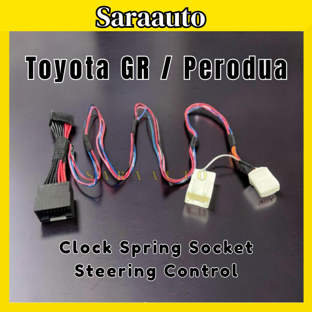 Toyota Clock Spring Steering Control Socket Connect To Android Player ...