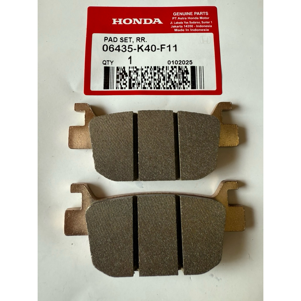 HONDA ORIGINAL REAR BRAKE PAD ADV350 FORZA350 FORZA250 ADV160 ADV150 ...