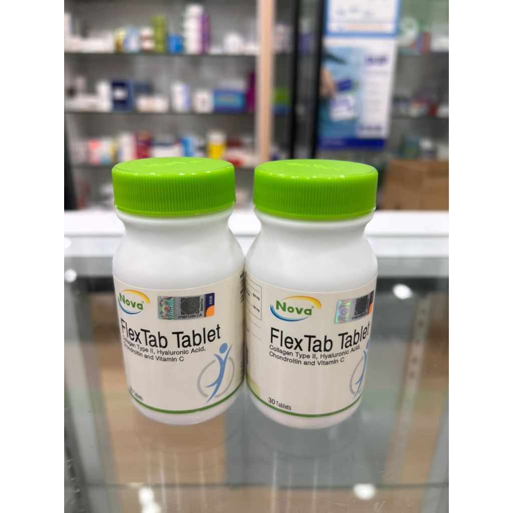 NOVA FLEXTAB 900mg 30s| Collagen Type II, Hyaluronic Acid, Chondroitin ...