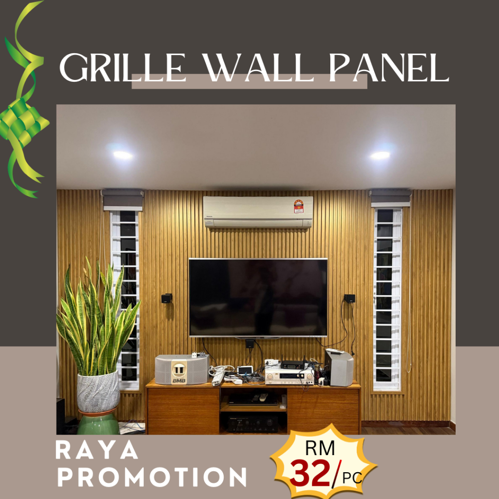 WPC Grille wall panel/Light Luxury and Simple easy to install ...