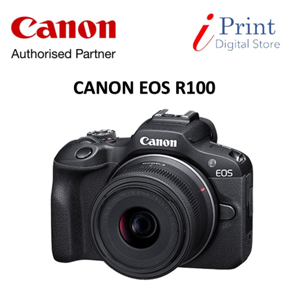 Canon EOS R100 Mirrorless Camera with 18-45mm Lens ,R100 BODY Only ...