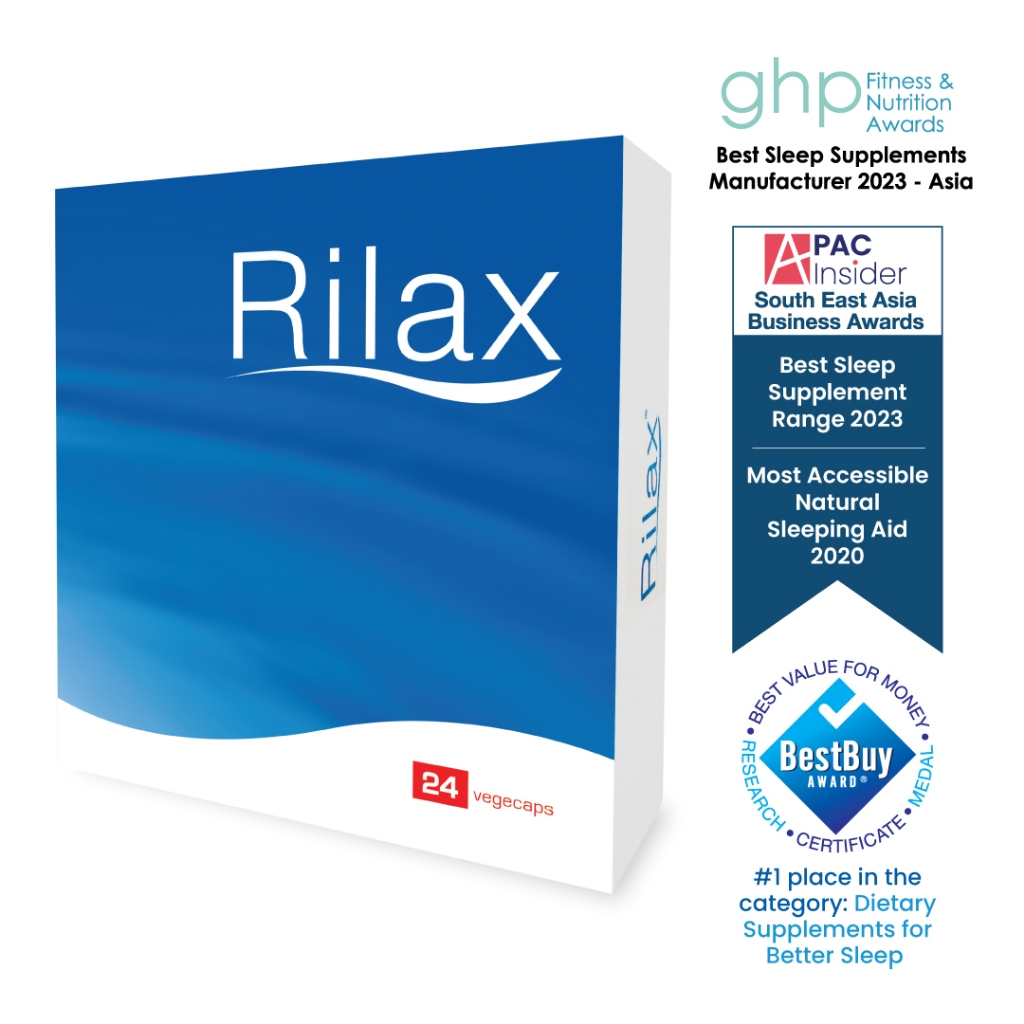 RILAX 24 - Natural Sleep Supplement (with clinically tested RLX2 ...