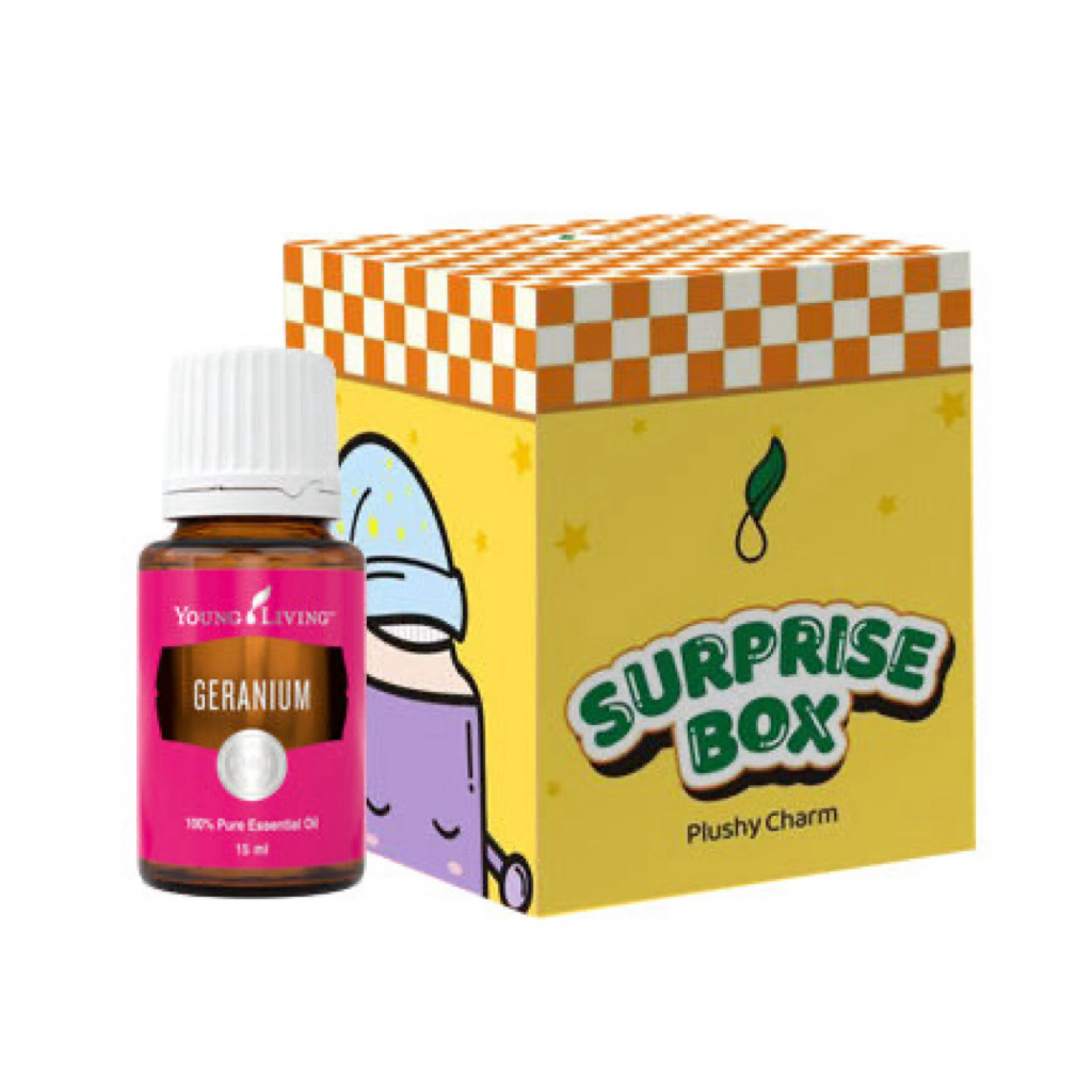 Young-Livings Geranium Essential Oil 15ml OR 5ml Geranium de la