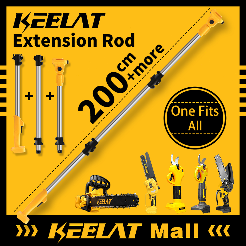 KEELAT Universal Extension Pole For Chainsaw Electric Pruning Shears ...