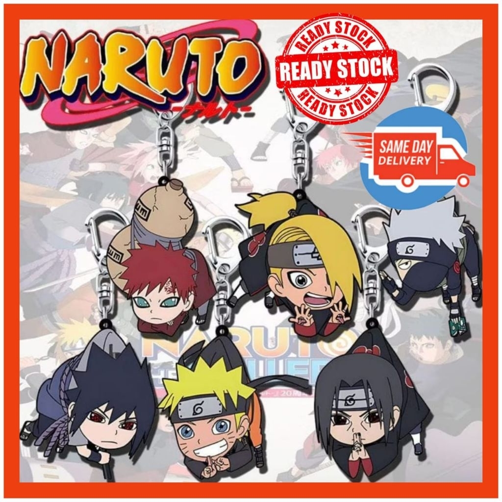 Naruto Sasuke Anime Acrylic Keychain Gantungan Kunci钥匙扣 | Shopee Malaysia