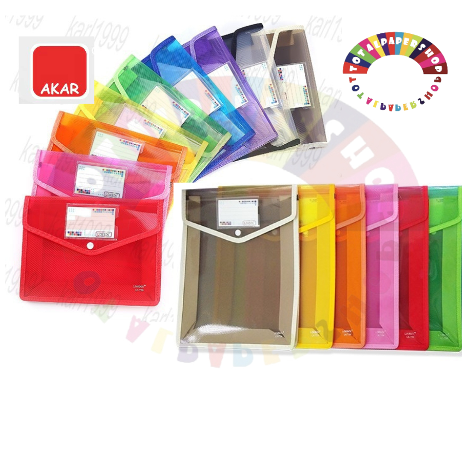 [AKAR] A4 EXPANDABLE BUTTON FILE (VERTICAL VC704 / HORIZONTAL VC705 ...