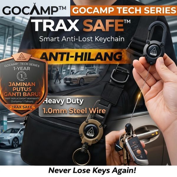 TRAX SAFE Anti-Loss Keychain for Office Daily Use Heavy Duty ...