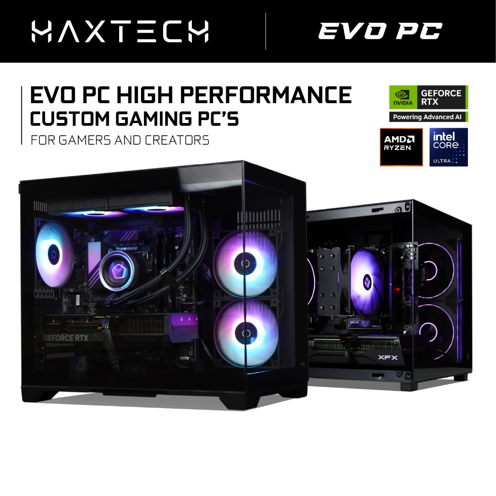 EVO GAMING PC Package | RYZEN / INTEL Custom Build High Performance PC ...