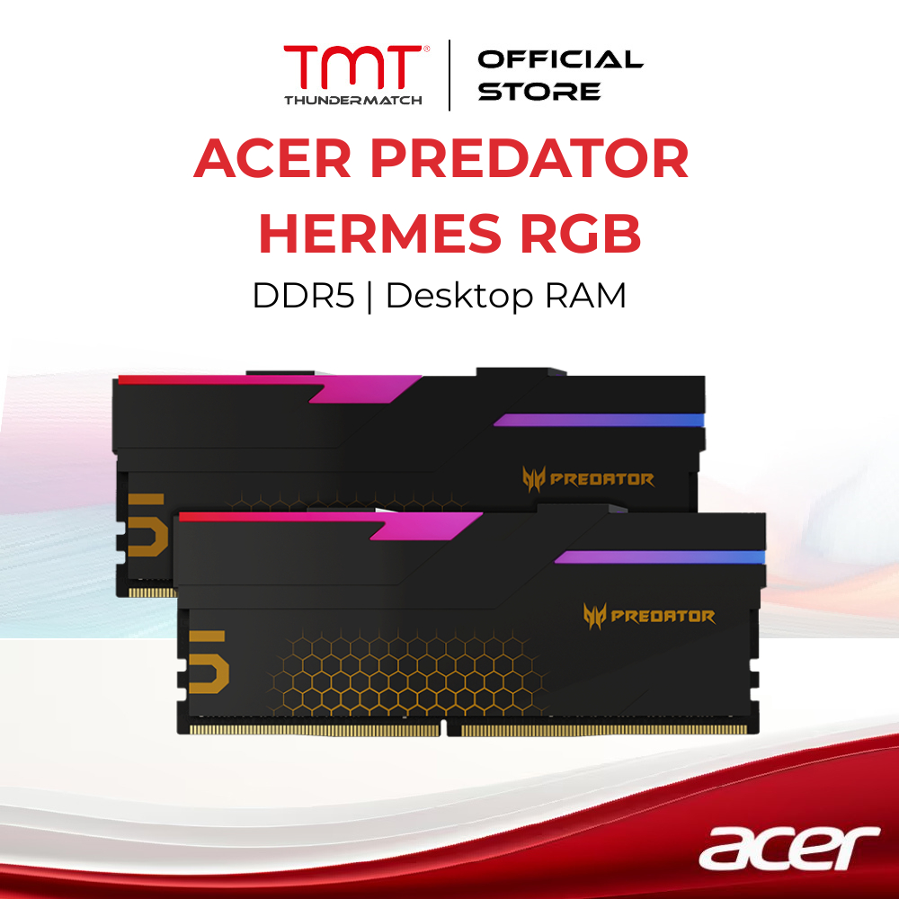ACER PREDATOR HERMES RGB DDR5 Desktop Ram | Shopee Malaysia