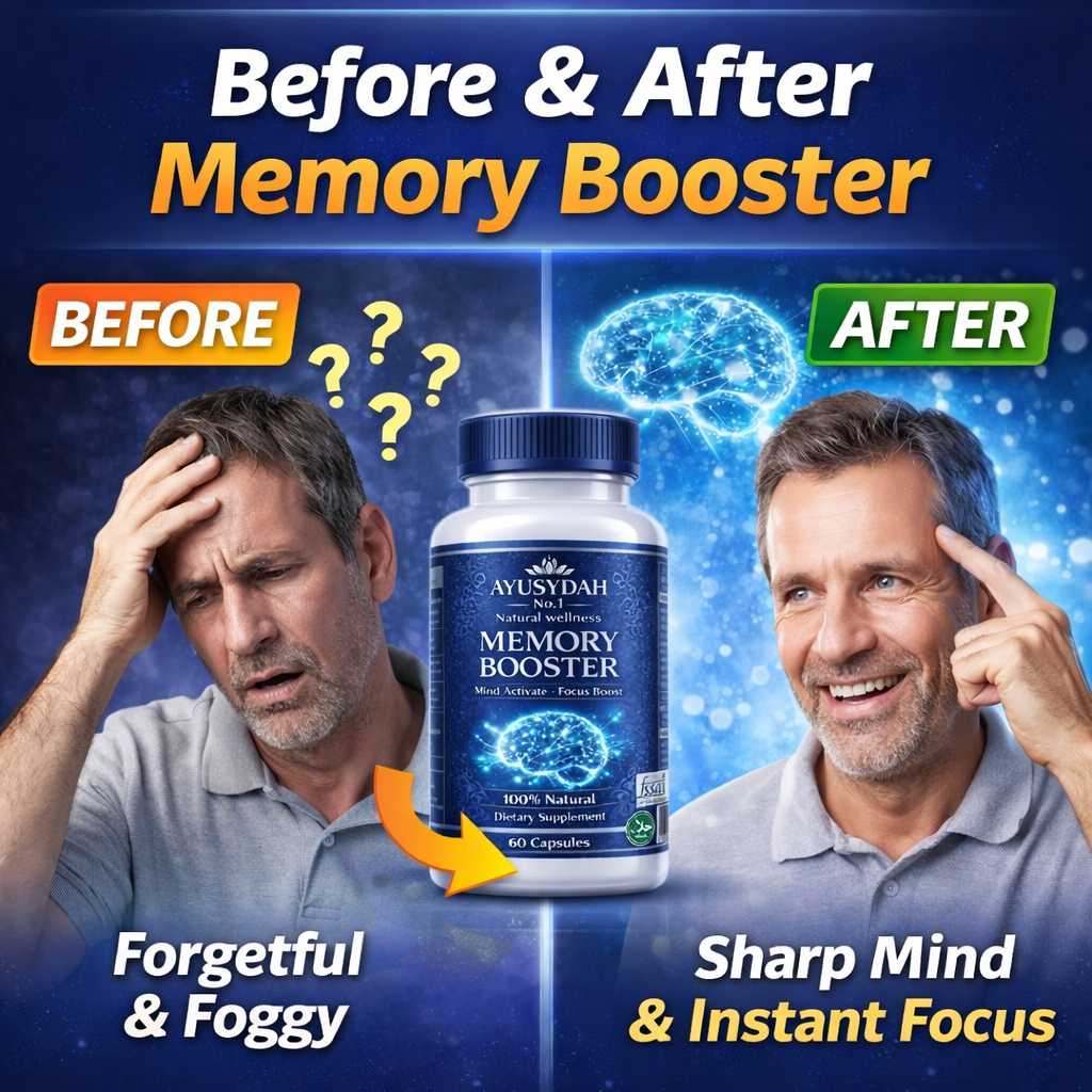 Memory booster, brain supplement, brain booster capsules, peningkat ...
