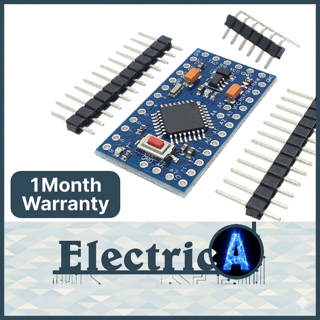 (+1Month Warranty) Arduino Pro Mini ATMEGA328P 5V/16M 328 Mini ATMEGA328 5V 16MHz [ElectricA]