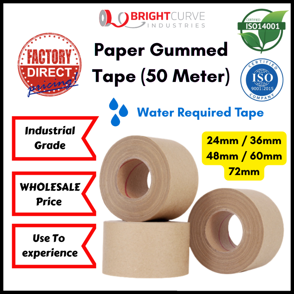 paper gummed tape - Prices and Promotions - Jul 2026 | Shopee Malaysia