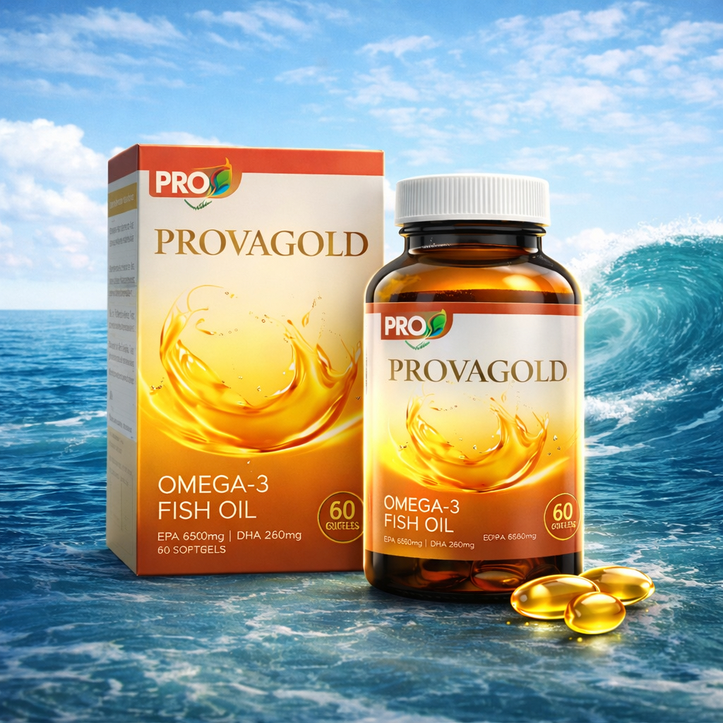 ProvaGold Medical Grade Omega-3 | IFOS 5-Star Certified Fish Oil 60 ...