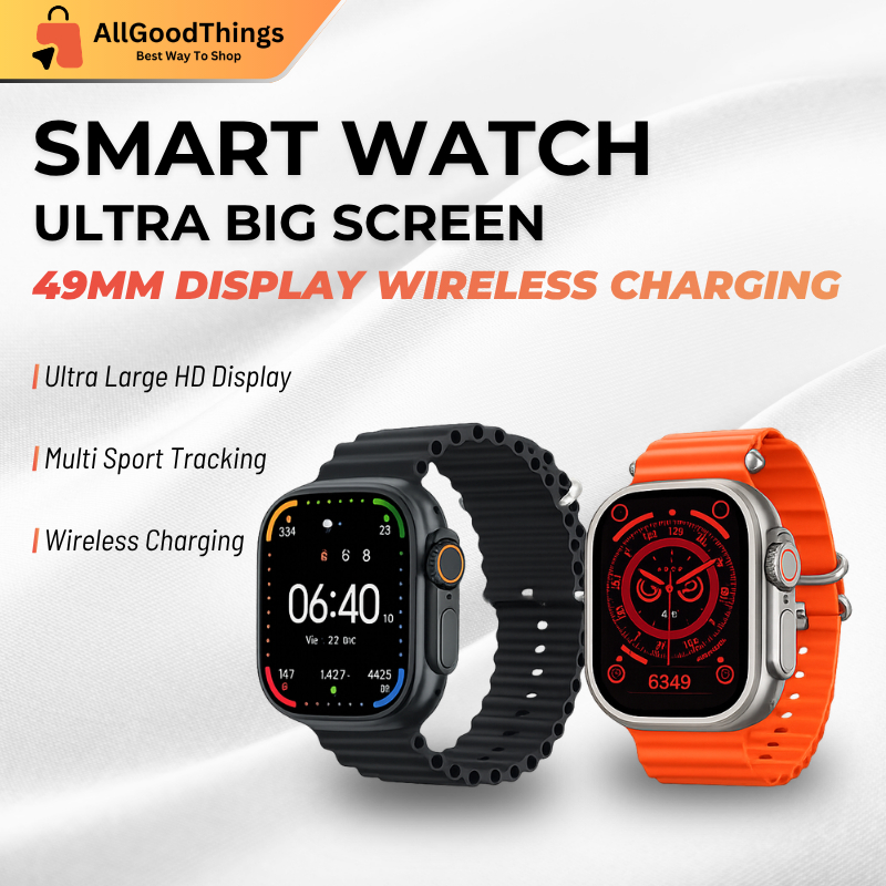 49mm 】BIG SCREEN Ultra 2 Smart Watch Series Ultra Bluetooth Call IP67 ...
