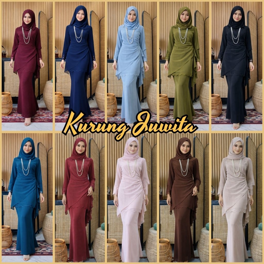 BAJU RAYA HAJI NIKAH TUNANG KENDURI BRIDESMAIDS DINNER KONVO PREMIUM ...