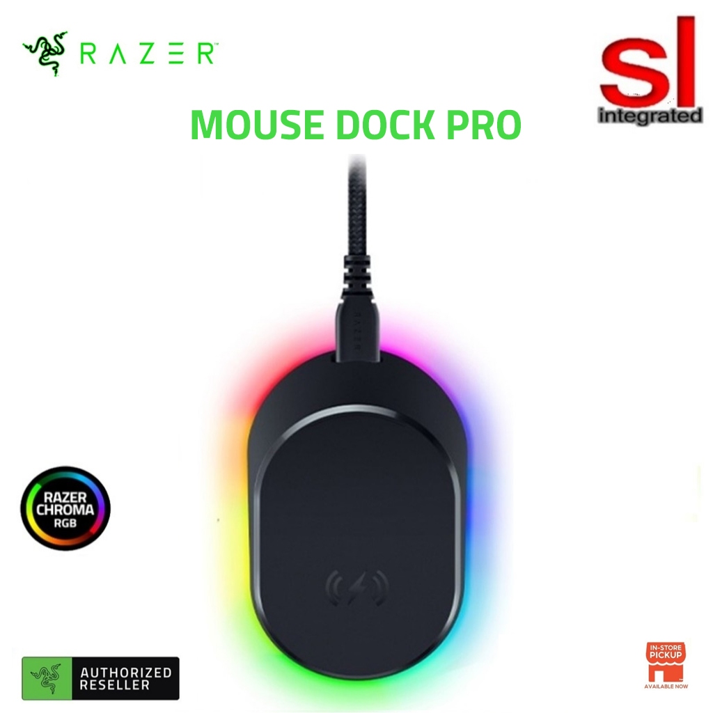 Razer Mouse Dock Pro Wireless Mouse Charging Dock with Integrated 4KHz ...