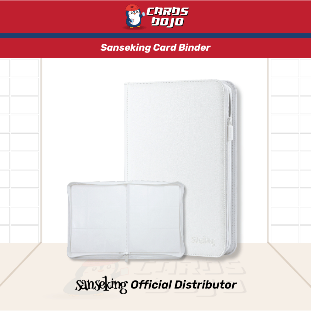 READY STOCK] Sanseking 4-Pocket / 9-Pocket PU Leather Zipper Card Binder -  Side-load Double-Sided 360 slots Pokemon TCG | Shopee Malaysia