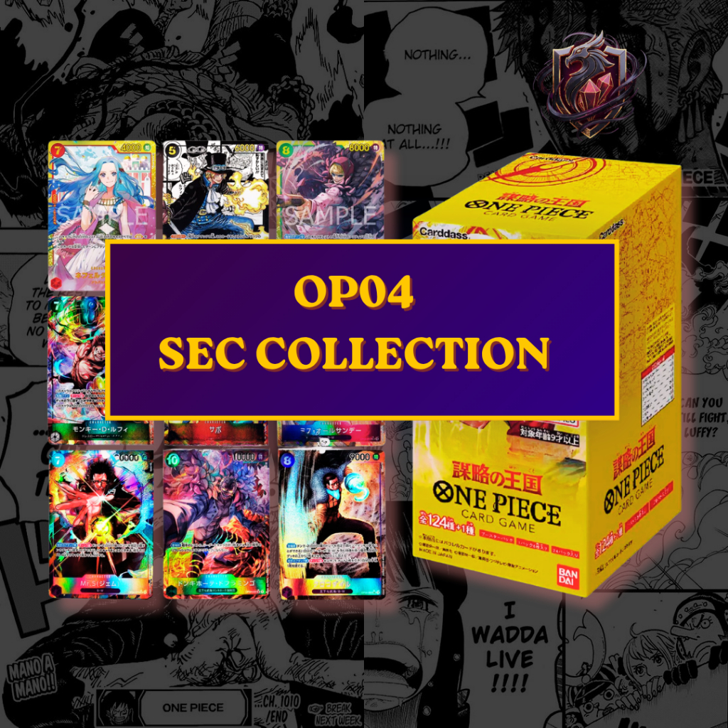 One Piece Card Game OP04 SEC Vivi Corazon Rosinante OPTCG Japan ...