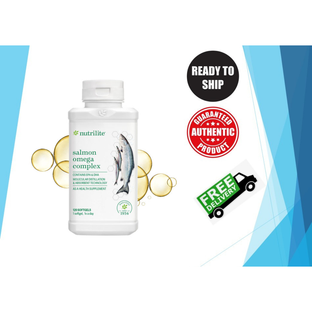 Nutrilite Salmon Omega Complex - 120 sg #Amway# | Shopee Malaysia