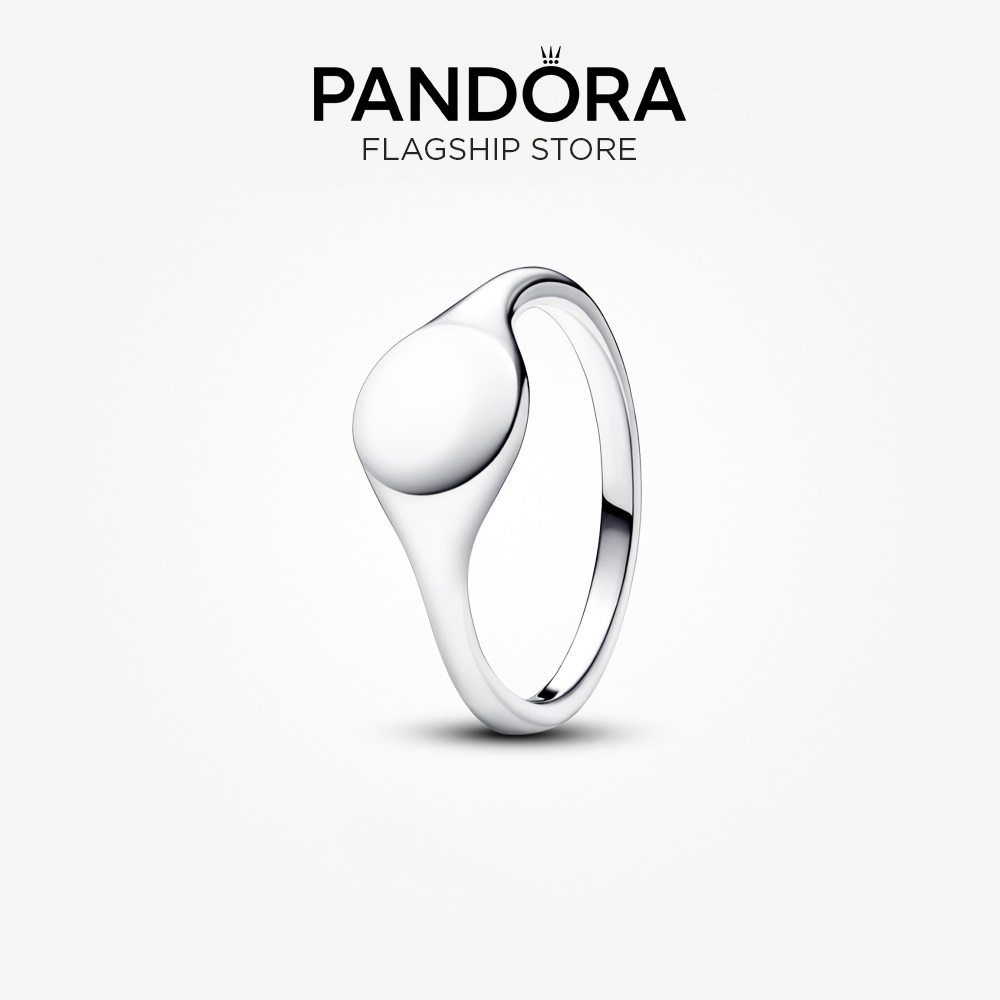 Pandora Engravable Signet Ring | Shopee Malaysia