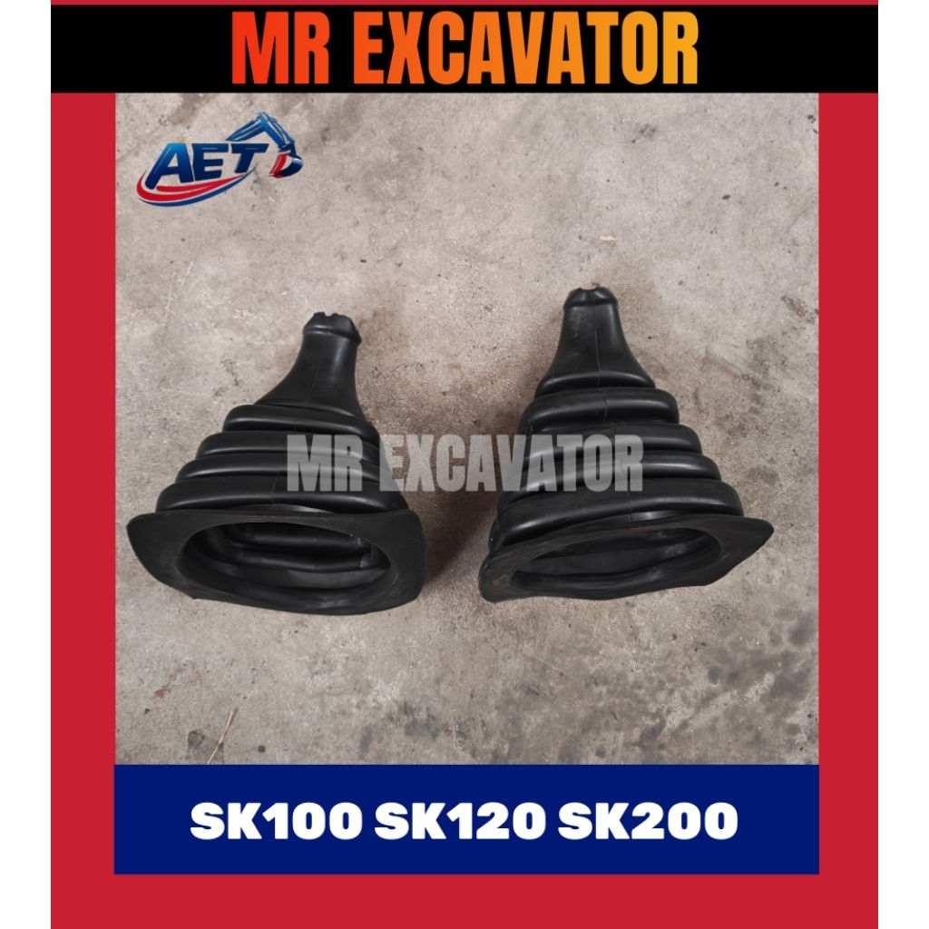 [AET] Kobelco SK SK100 SK120 SK200 Excavator Pilot Handle Rubber Cover ...