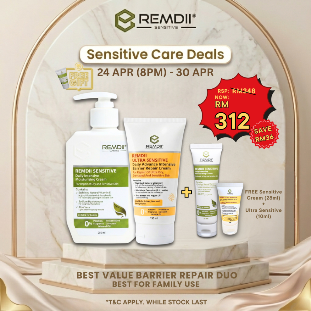 REMDII Best Value Duo Set 250ml+150ml | Sensitive + Ultra Sensitive ...