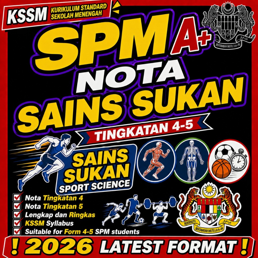 [CHEAPEST IN SHOPEE] SPM A+ Nota Sains Sukan KSSM Tingkatan 4 5 2026 ...
