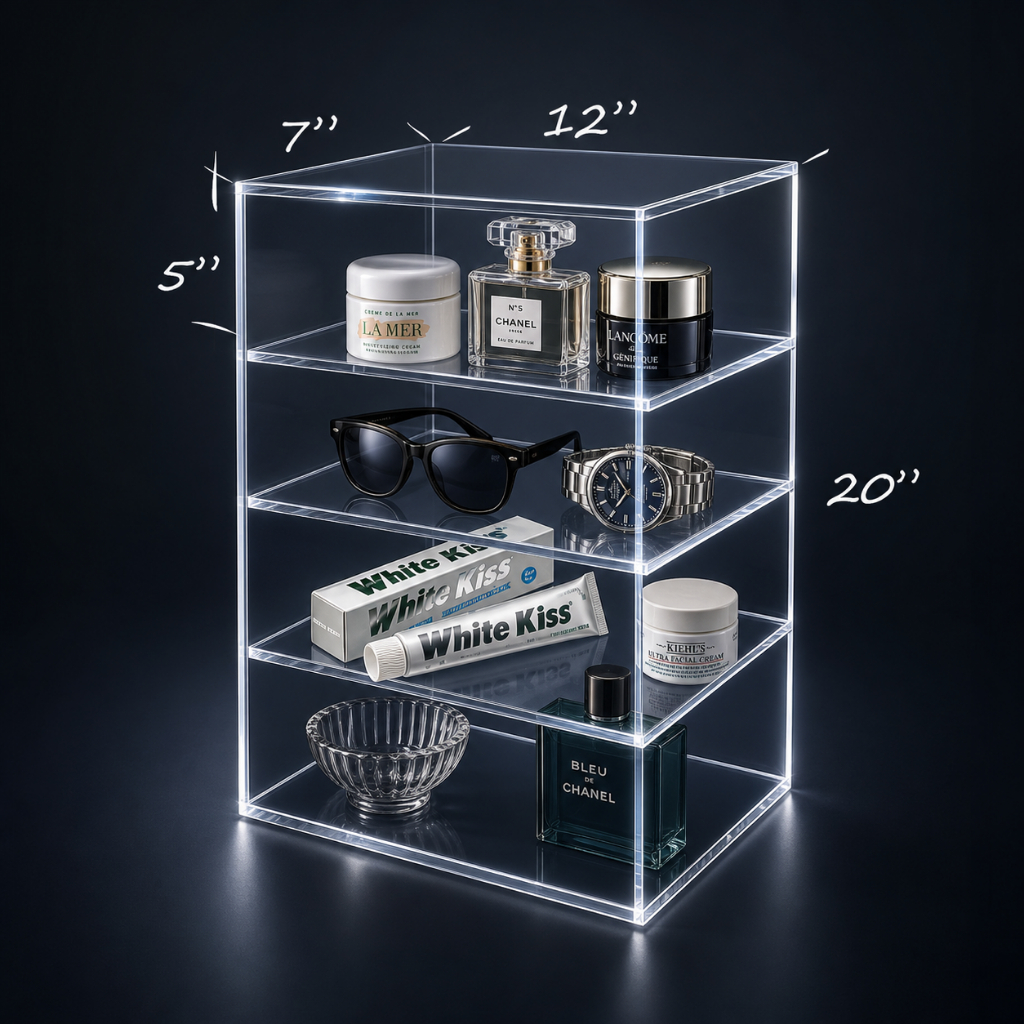 ACRYLIC STORAGE RACK, ACRYLIC RACK, KOTAK STORAGE | Shopee Malaysia