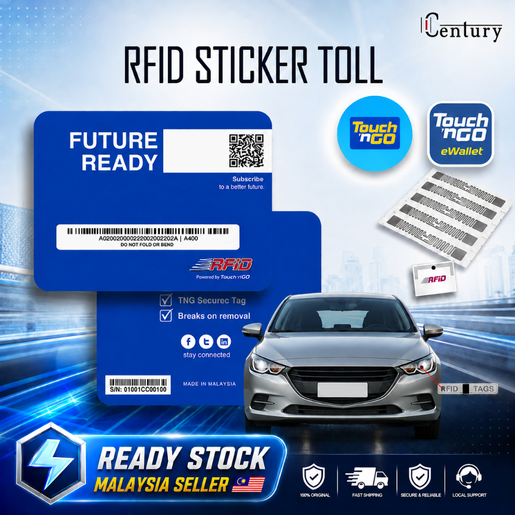 Ready Stock TNG Touch ‘n Go Self-fitment (DIY) RFID Tag For Toll Stater ...