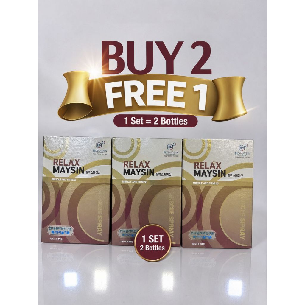 KOREA BIOMAYSIN Relax Maysin Body/Sprain/Strain/Pain Relief Natural ...