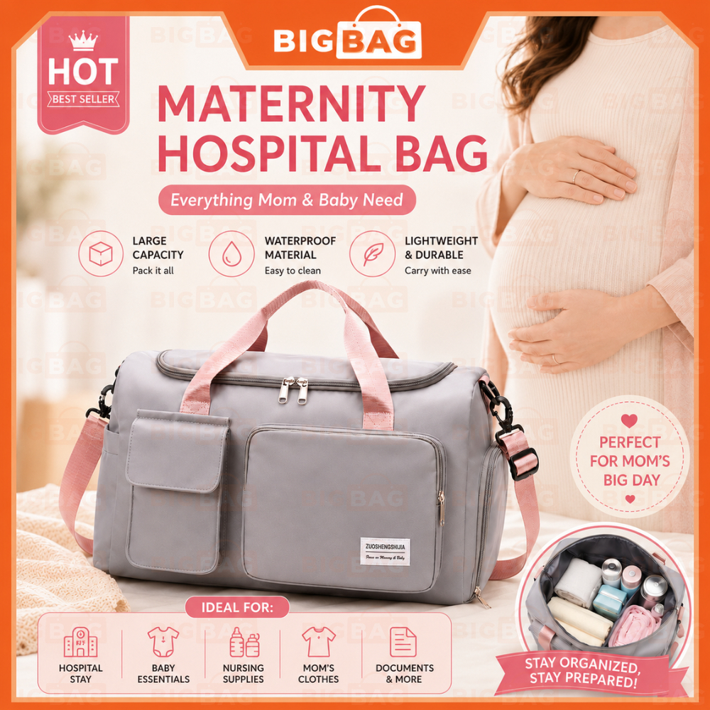 Beg Bersalin Ke Hospital Bag Maternity Bag Hospital Beg Baby Bag Labour ...