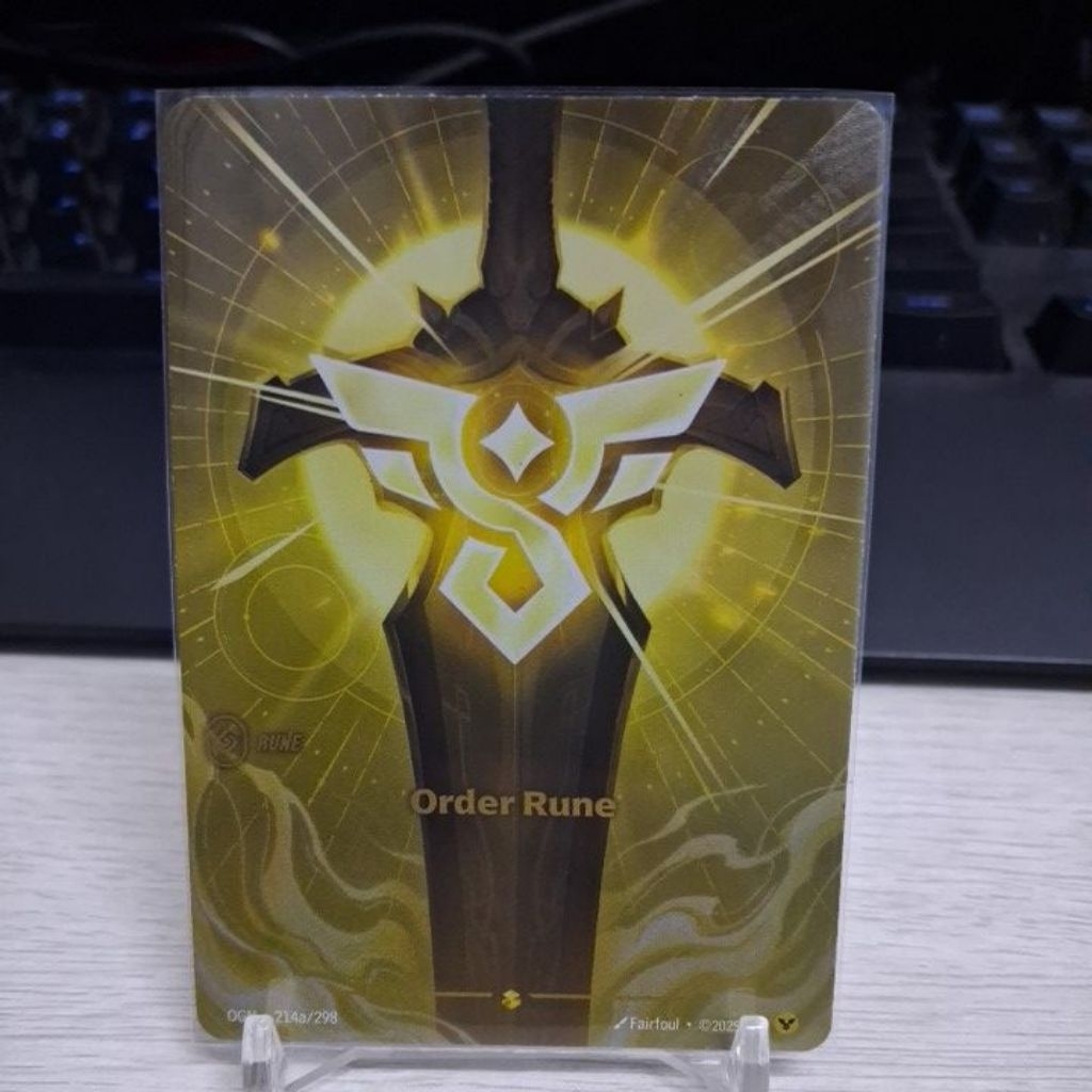 Riftbound Order Rune (Alt Art)(Origins) | Shopee Malaysia