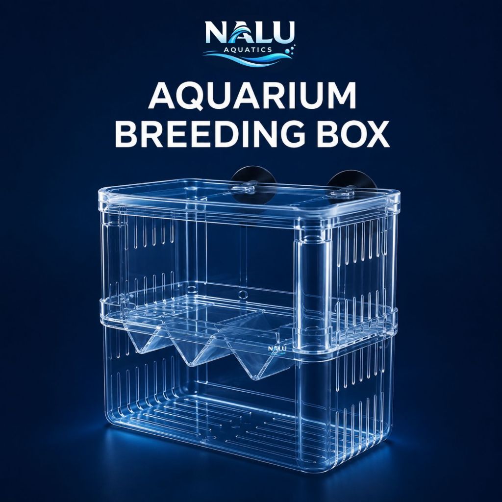 Aquarium Breeding Box Fish Fry Isolation Box Guppy Betta Breeder Tank ...