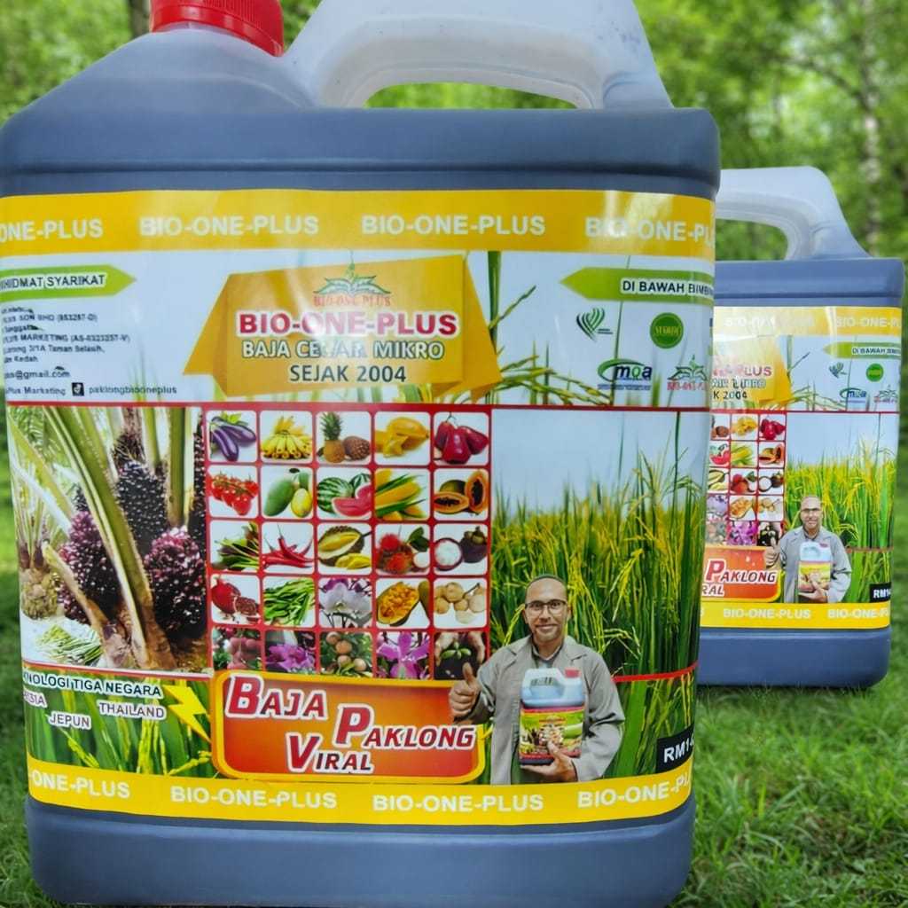BIO ONE PLUS(5 LITER) BAJA ORGANIK_PAKLONG BIO ONE PLUS (PATI BIO ONE ...