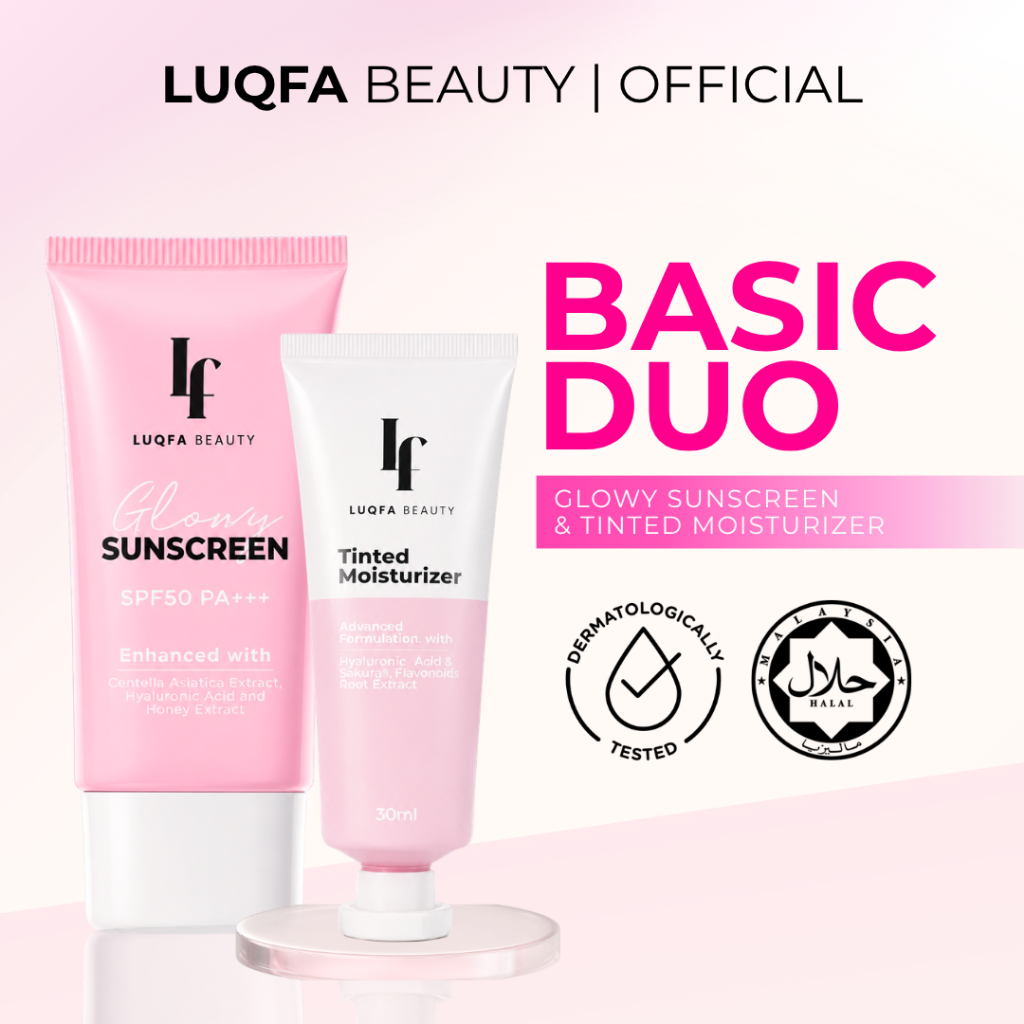 LUQFA BEAUTY GANDINGAN ASAS SAIZ PENUH 2UNIT-SET GANDINGAN | Shopee ...