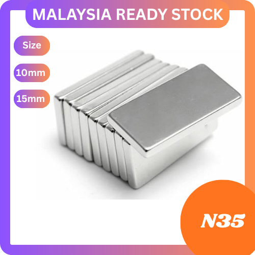 N35 Rectangular Super Magnet 10-15mm Rectangular Neodymium Magnet ...