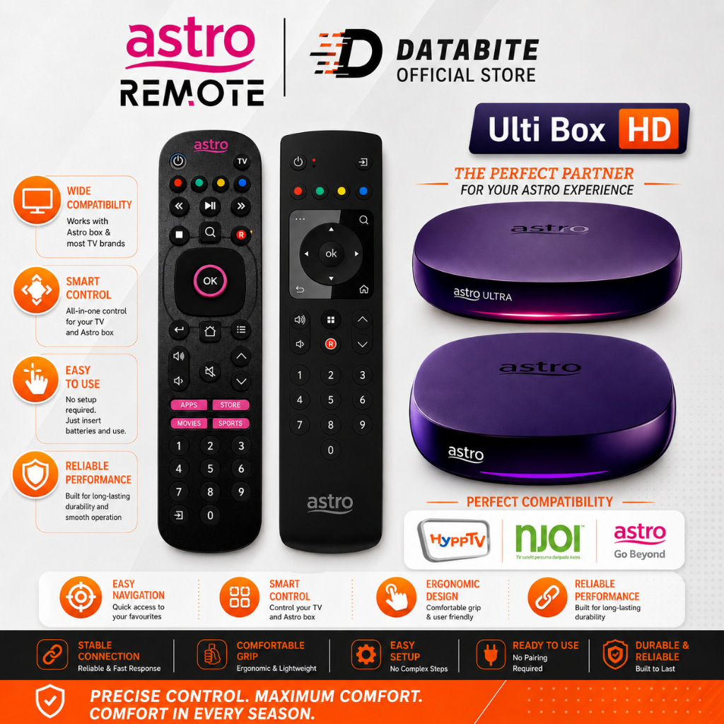 Astro Remote Control for Ultra Box Ulti Box Astro Beyond PVR Universal ...