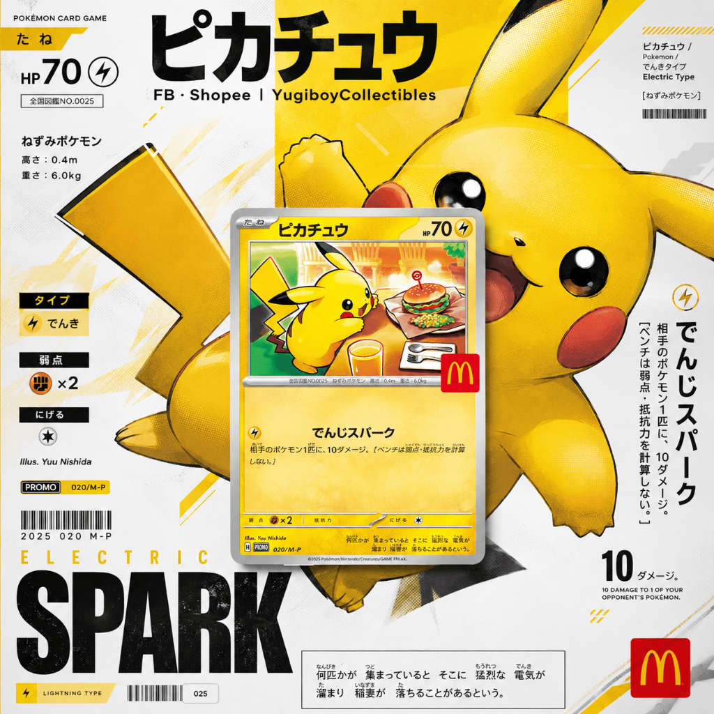Pikachu PROMO 020/M-P