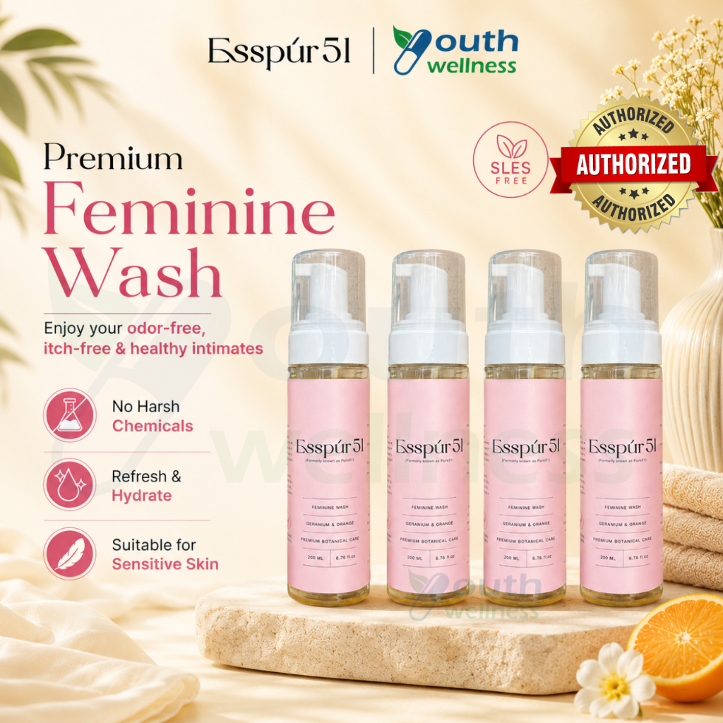 [PACKAGE] Pure51 (Esspur51) Feminine Wash 私密护理液 (200ml) | Shopee Malaysia