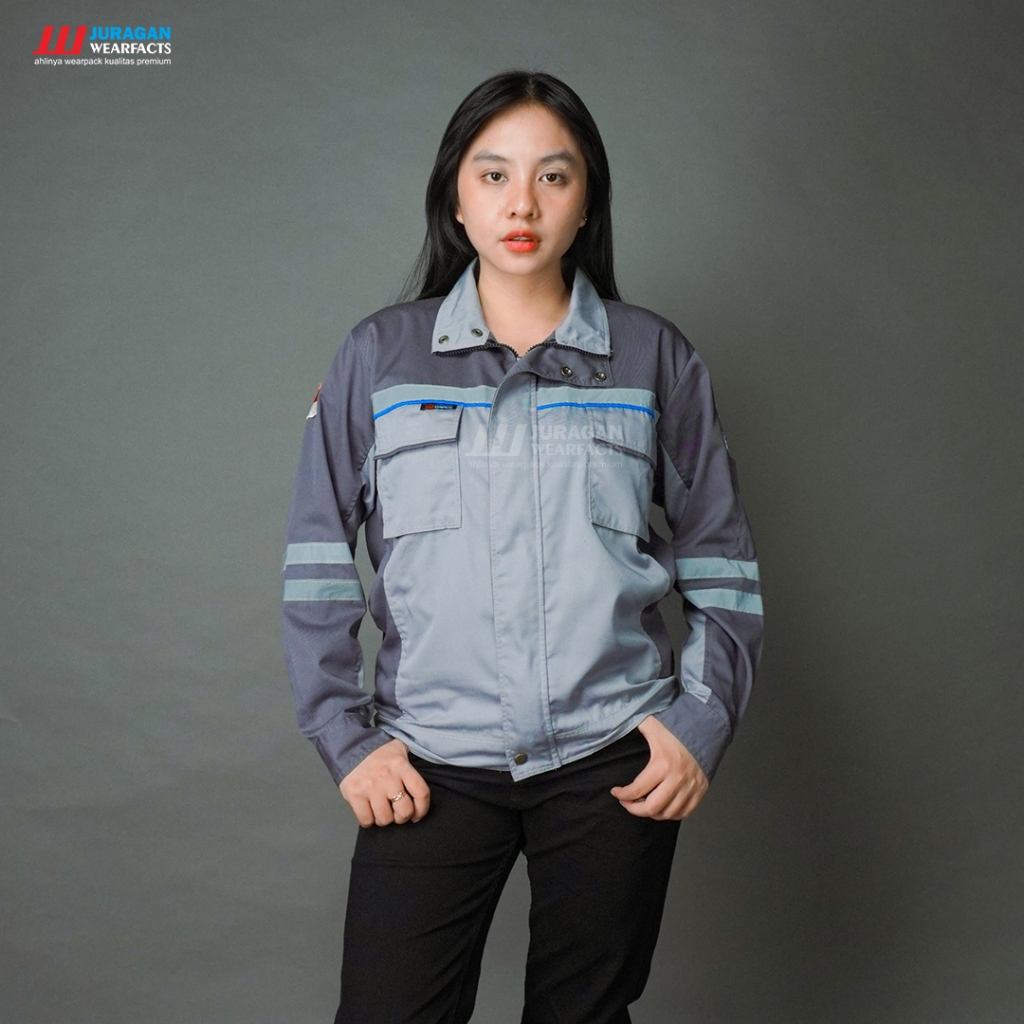 Juragan Wearfacts- Semi-jacket Work Wearpack, Light Gray Combination ...