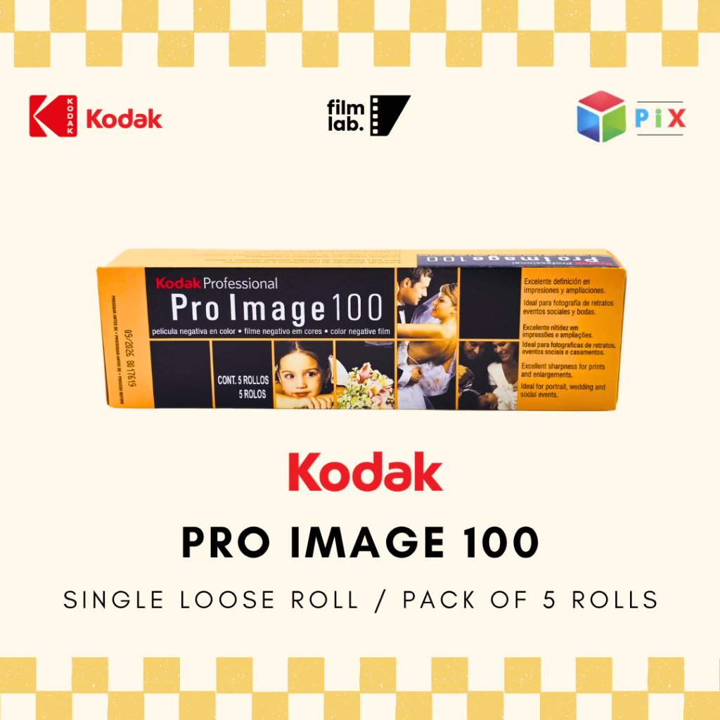 [Ready Stock] Kodak Pro Image 100 35mm 36exp Single Roll September 2026 ...
