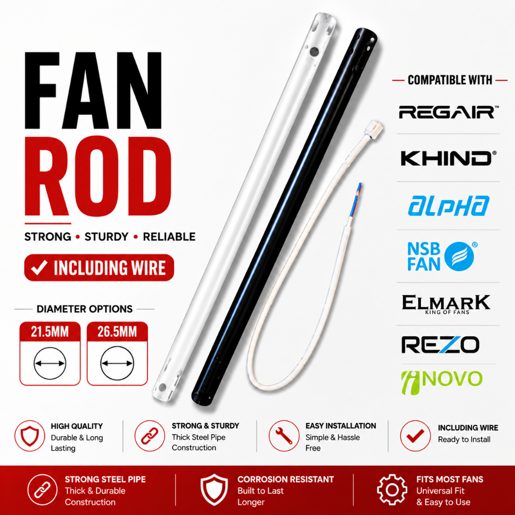 Fan Rod Regair Inovo Ceiling Fan Rod 18